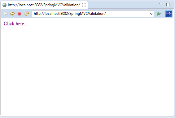 spring mvc驗證